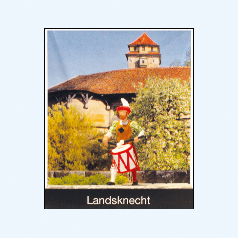 99505 Landsknecht mit Trommel