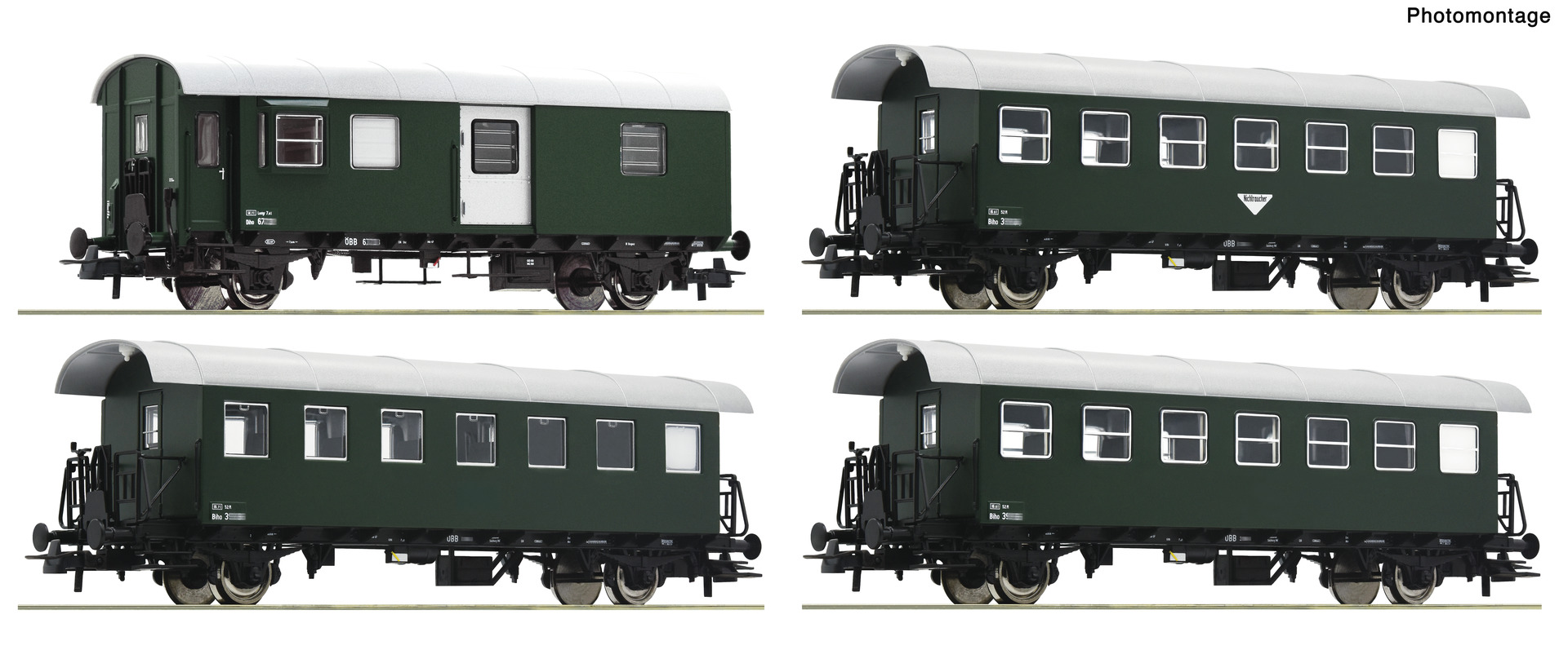 6200316 ÖBB Spantenwagen-Set 4-tlg Ep.4