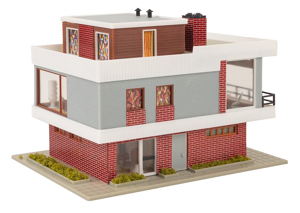 109257 Modernes Haus mit Flachdach