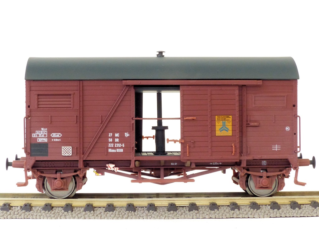 Exact-train 20294 DR gedeckter Güterwagen Hkms Ep.4