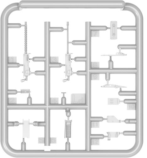 MiniArt 35334 U.S. Weapons & Equipment for Tank Crew