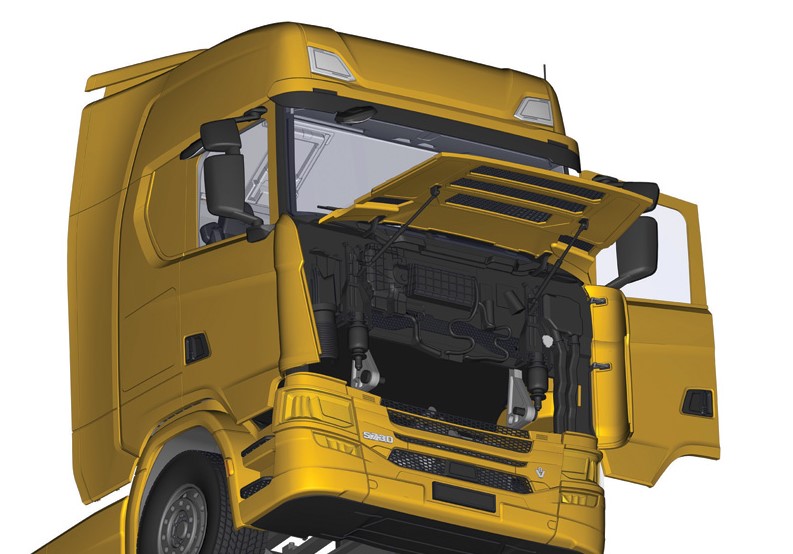 Italeri 3927 Scania S730 Highline SZM (2a)