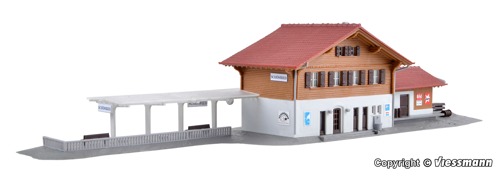 Kibri 37410 Bahnhof Schönried