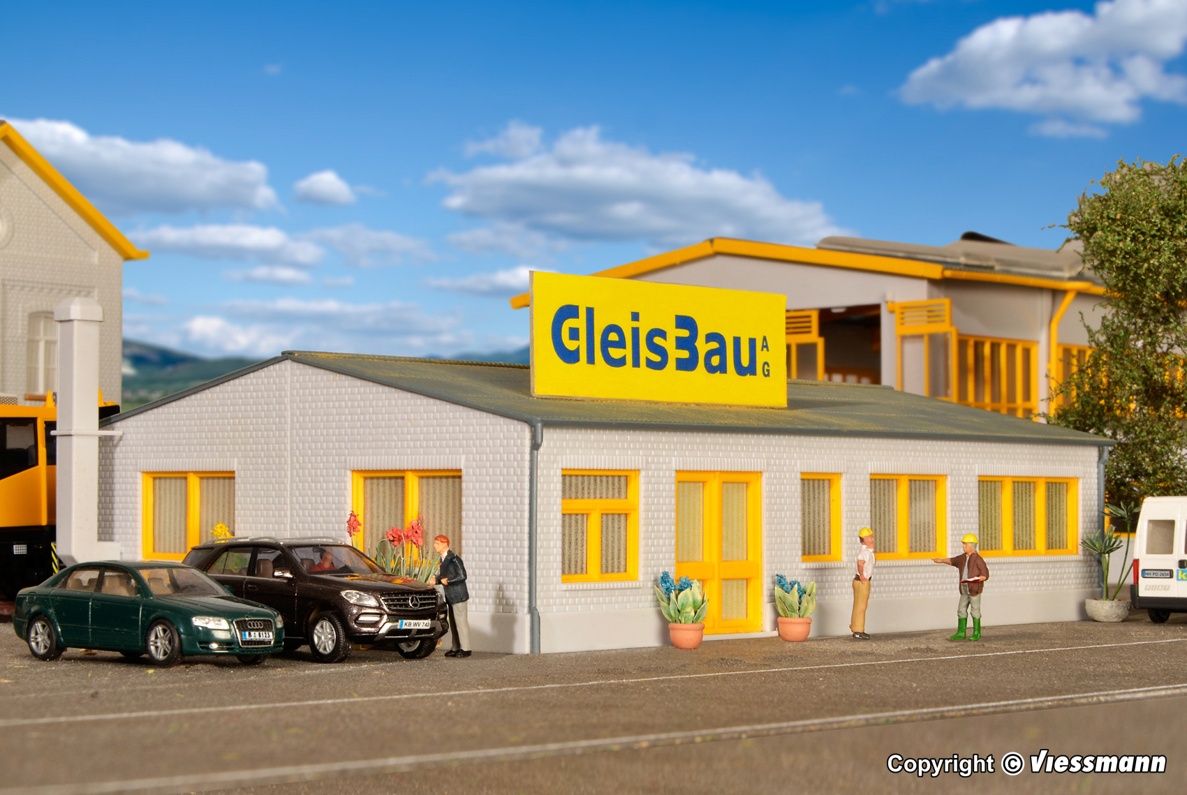 Kibri 39325 Werkskantine GleisBau