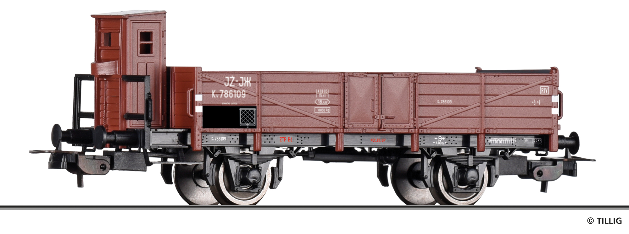 77065 Offener Güterwagen der JZ