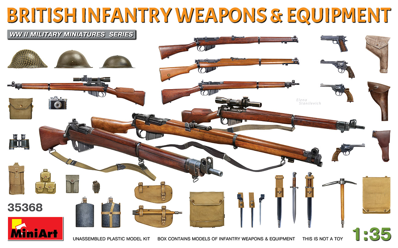 35368 British Infantery Weapons & Equipment