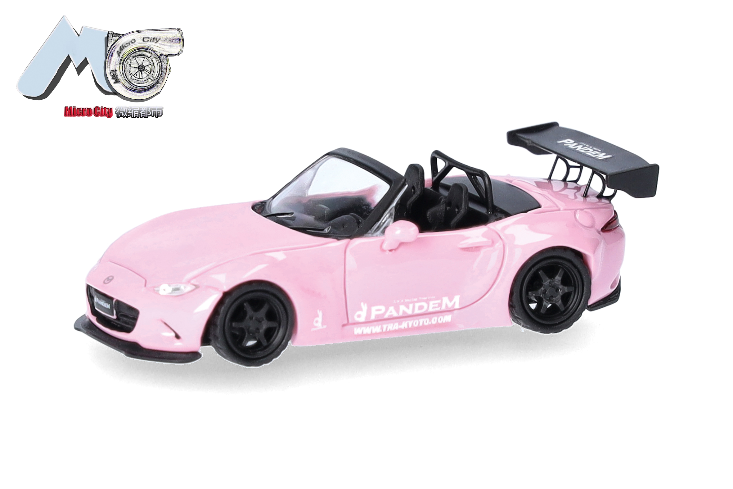87MC000129 MicroCity: Mazda MX-5 Rocket Bunny rosa