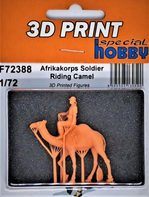 Special Hobby F72388 Afrikakorps Soldier Riding Camel