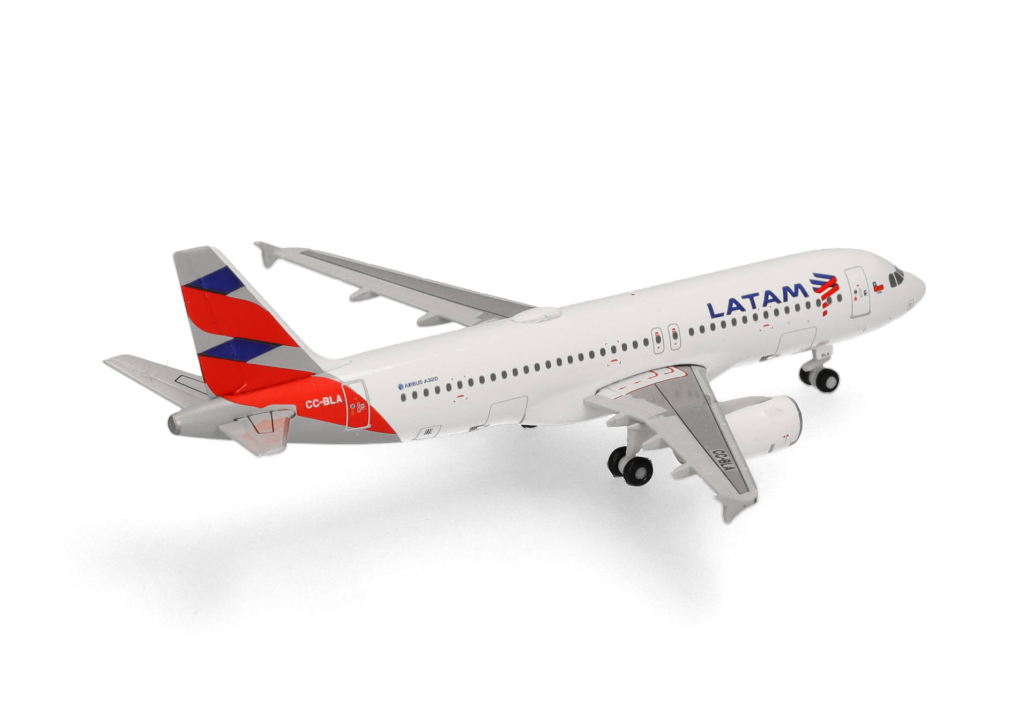 Herpa 538862 Airbus A320 LATAM Airlines Chile CC-BLA