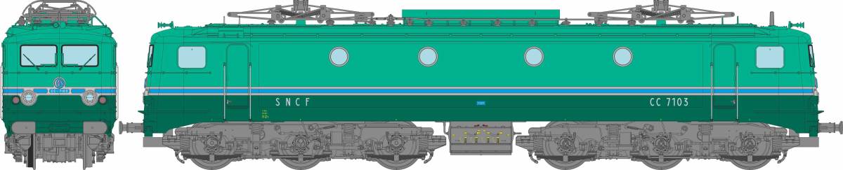 JM-006SAC SNCF E-Lok CC-7100 Ep.4 AC