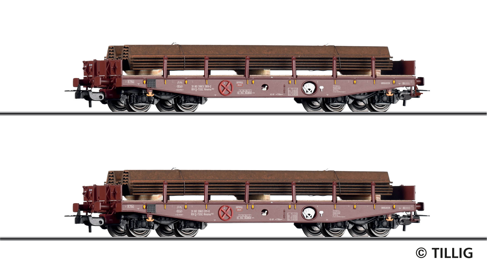 70073 Güterwagenset der TSS Cargo a.s. (CZ)