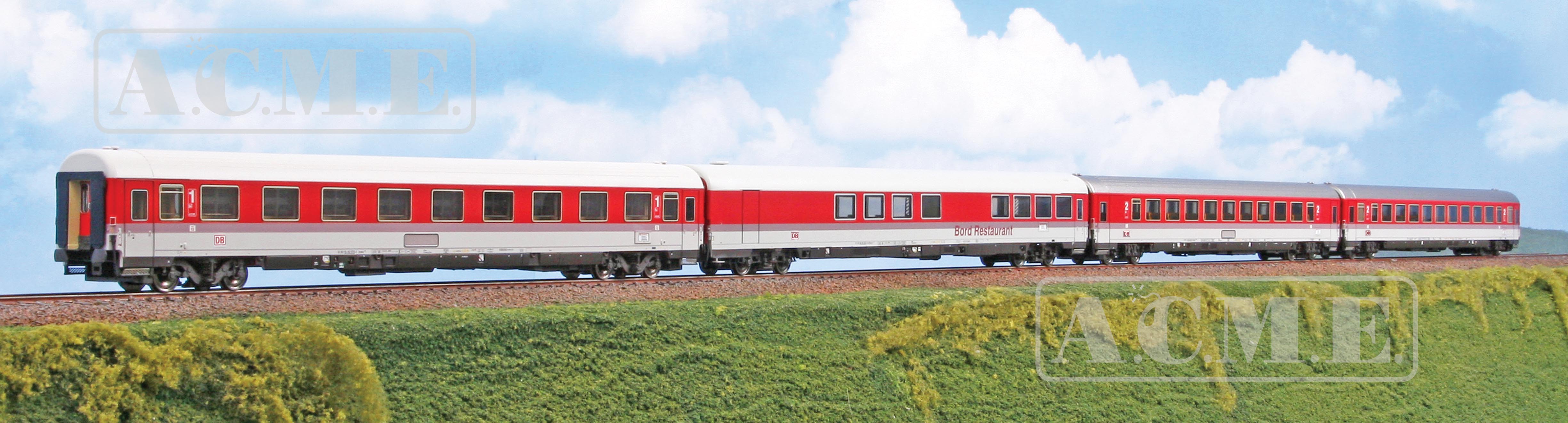 55384 DBAG EC Reisenzugwagen-Set 4-tlg Ep.5
