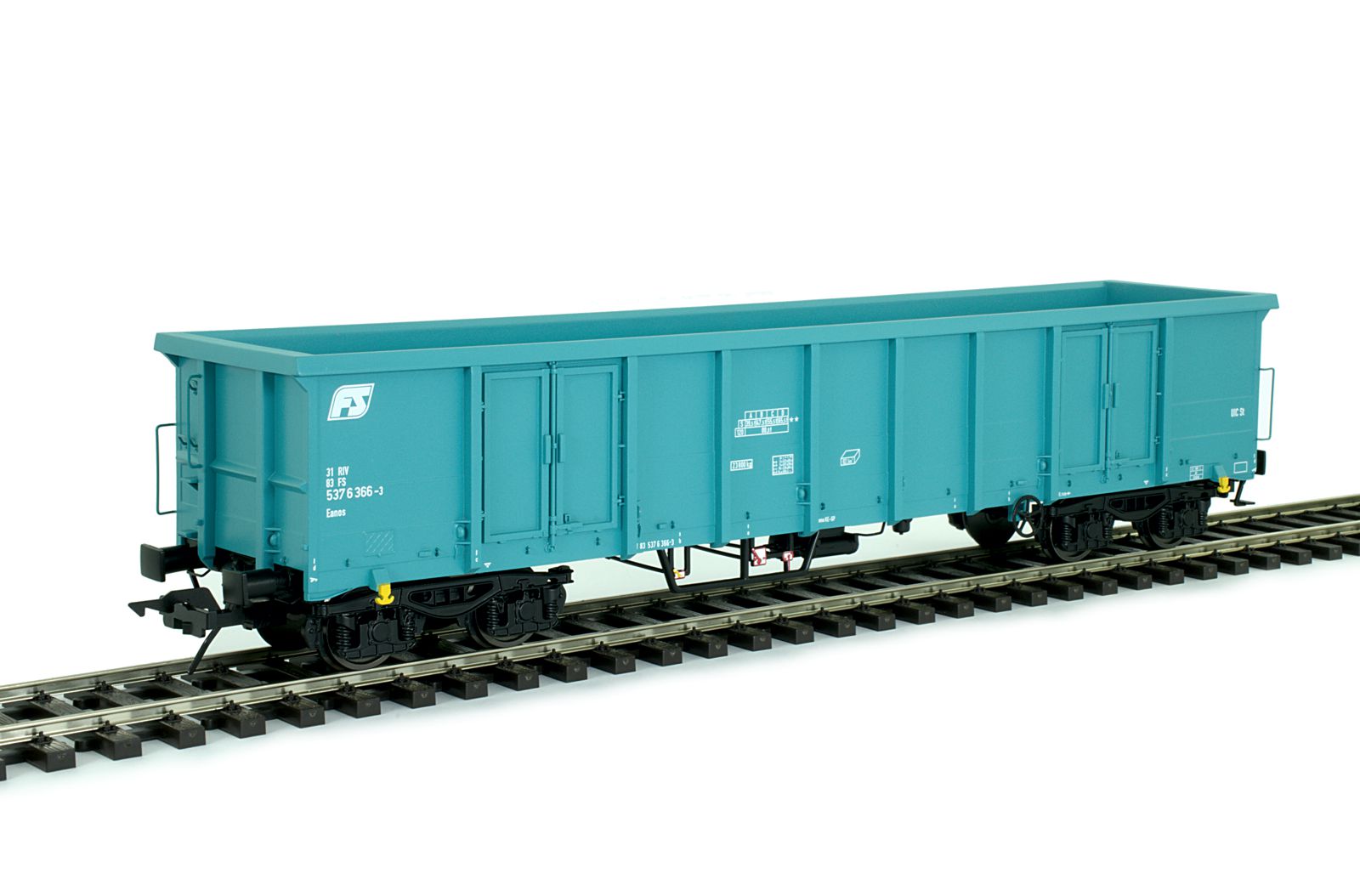 Lenz 42142-13 FS Hochbordwagen Eanos - türkisgrün