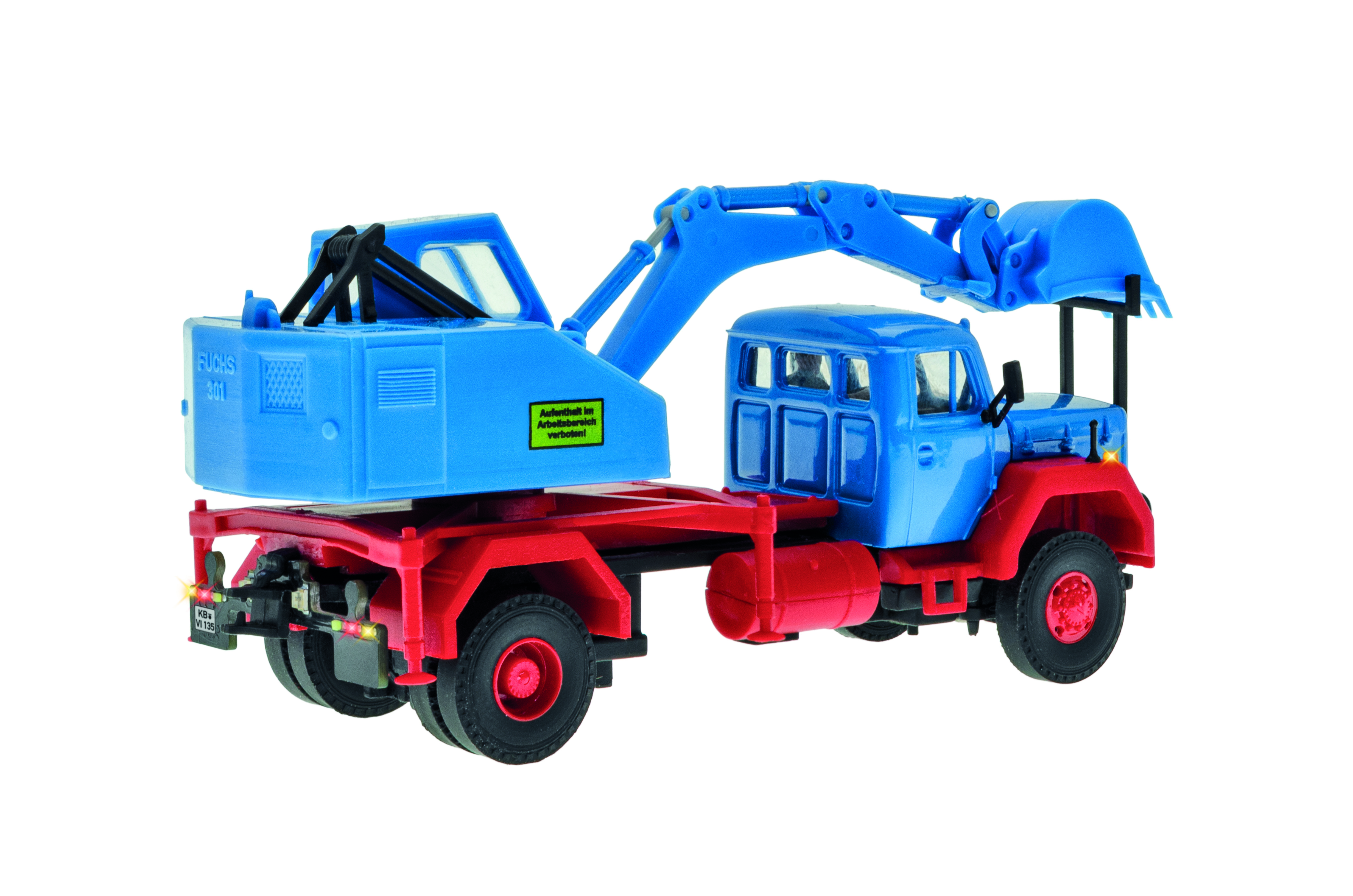 Viessmann 8135 CarMotion: Magirus Deutz Eckhauber Kran