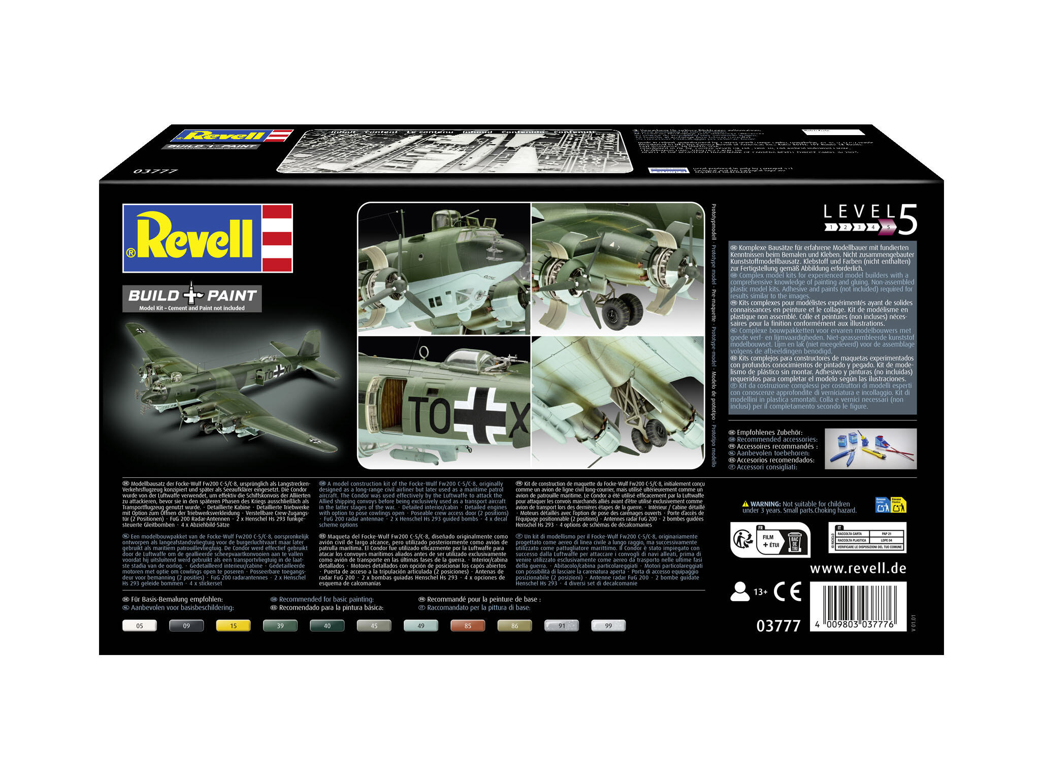 Revell 03777 Focke-Wulf Fw 200 C-5/C-8 Condor
