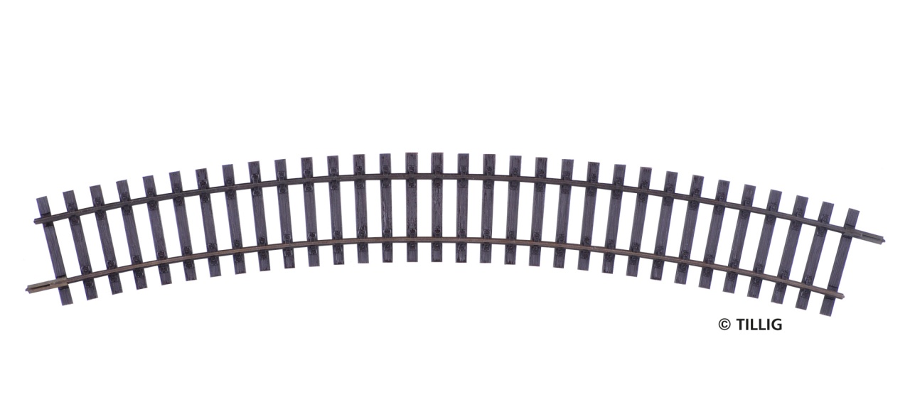 85141 Gleis gebogen R425 30°
