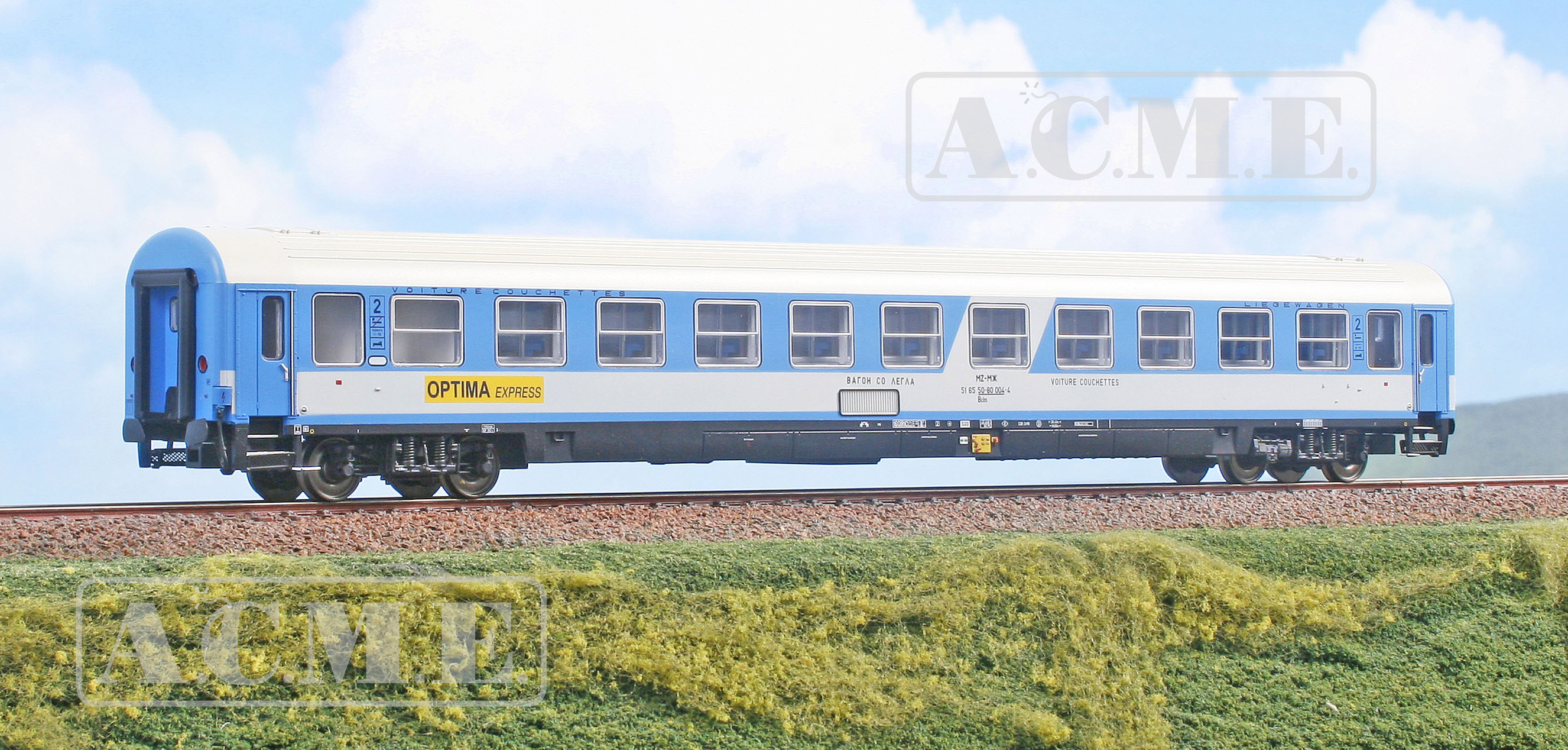 ACME 52831 BDZ Optima Express Liegewagen Z2 Ep.5