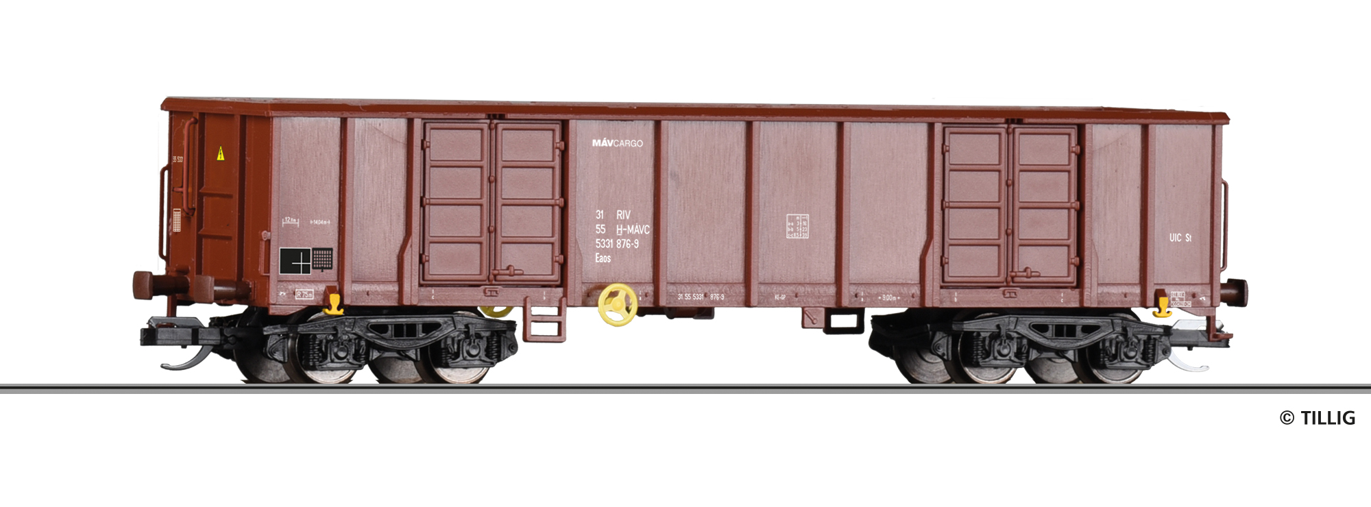 18226 MAV Cargo offener Güterwagen Eaos Ep.6