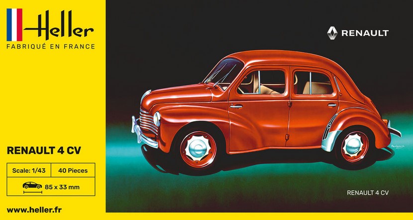 80174 Renault 4CV (Cremeschmittchen)