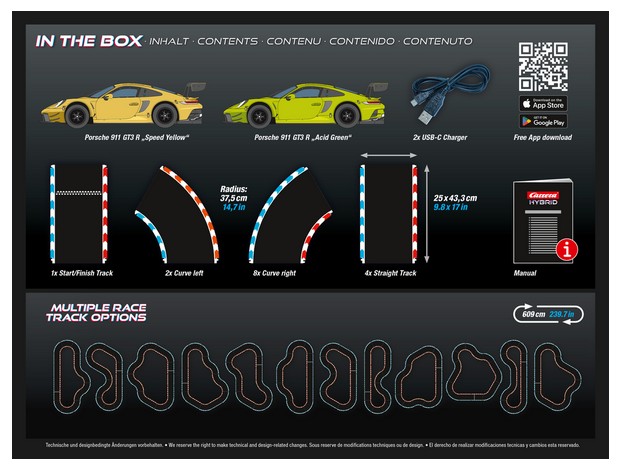 Carrera 50001 HYBRID StartSet: Speedway to Hell