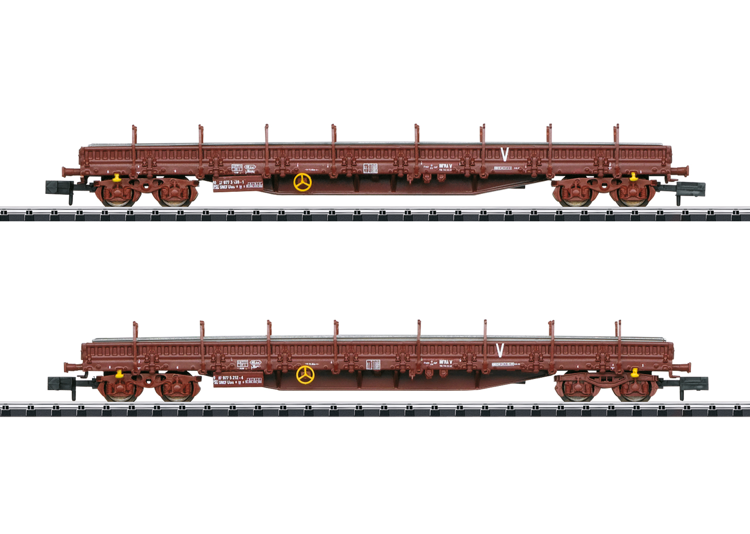 18290 SNCF Flachwagen-Set Ep.6