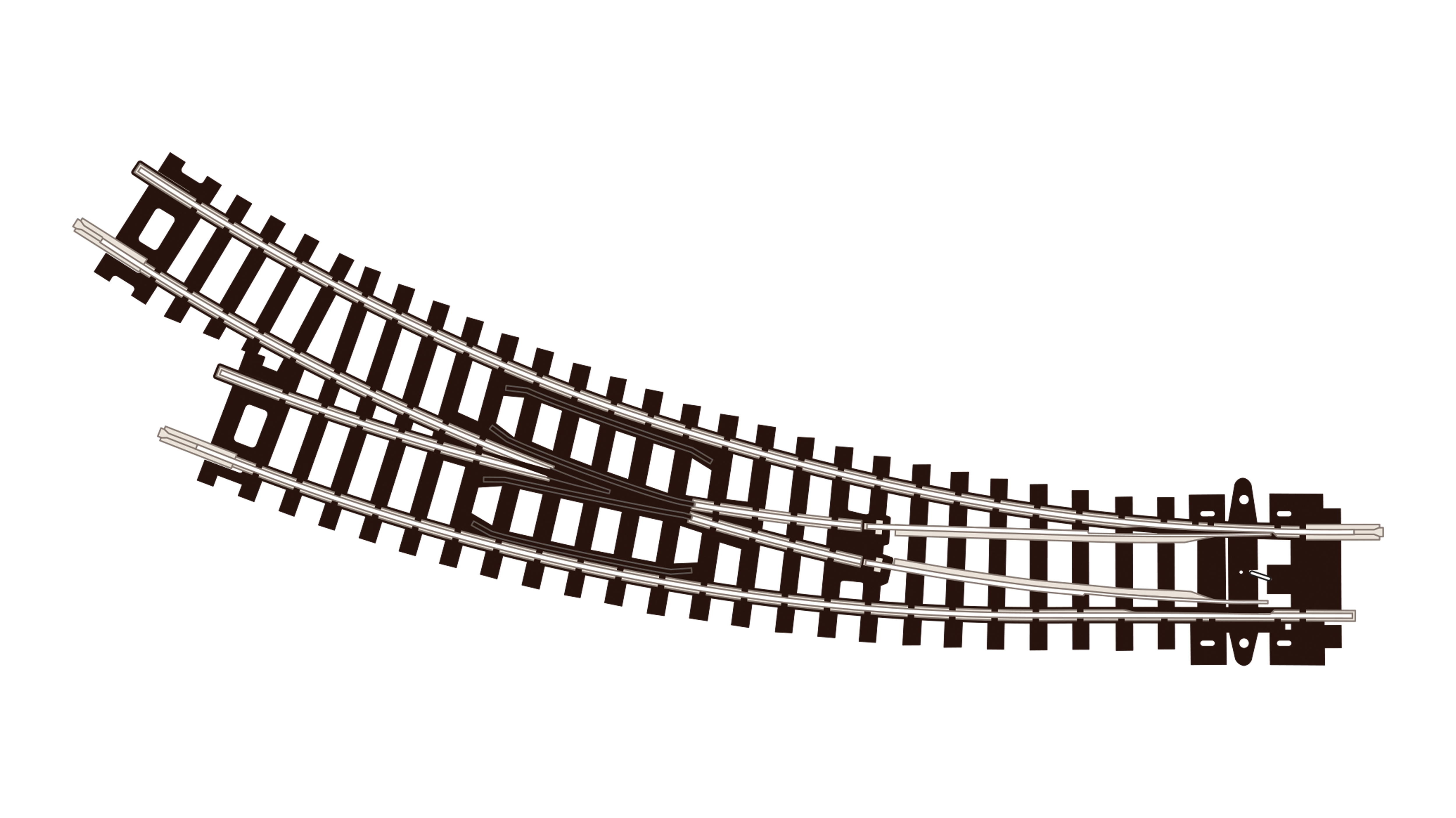 ST44 Bogenweiche rechts