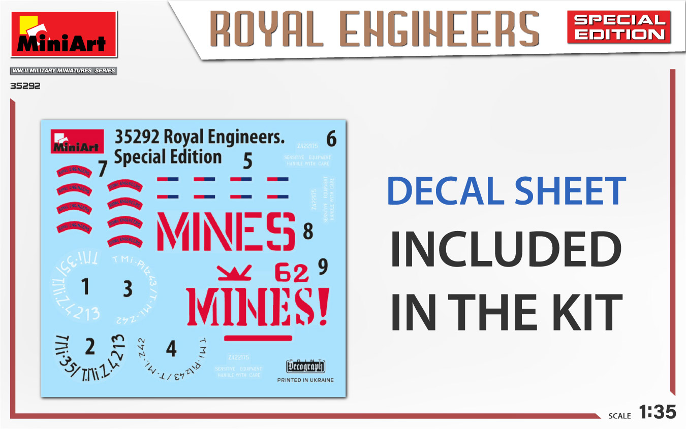 MiniArt 35292 Royal Engineers - SPECIAL EDITION