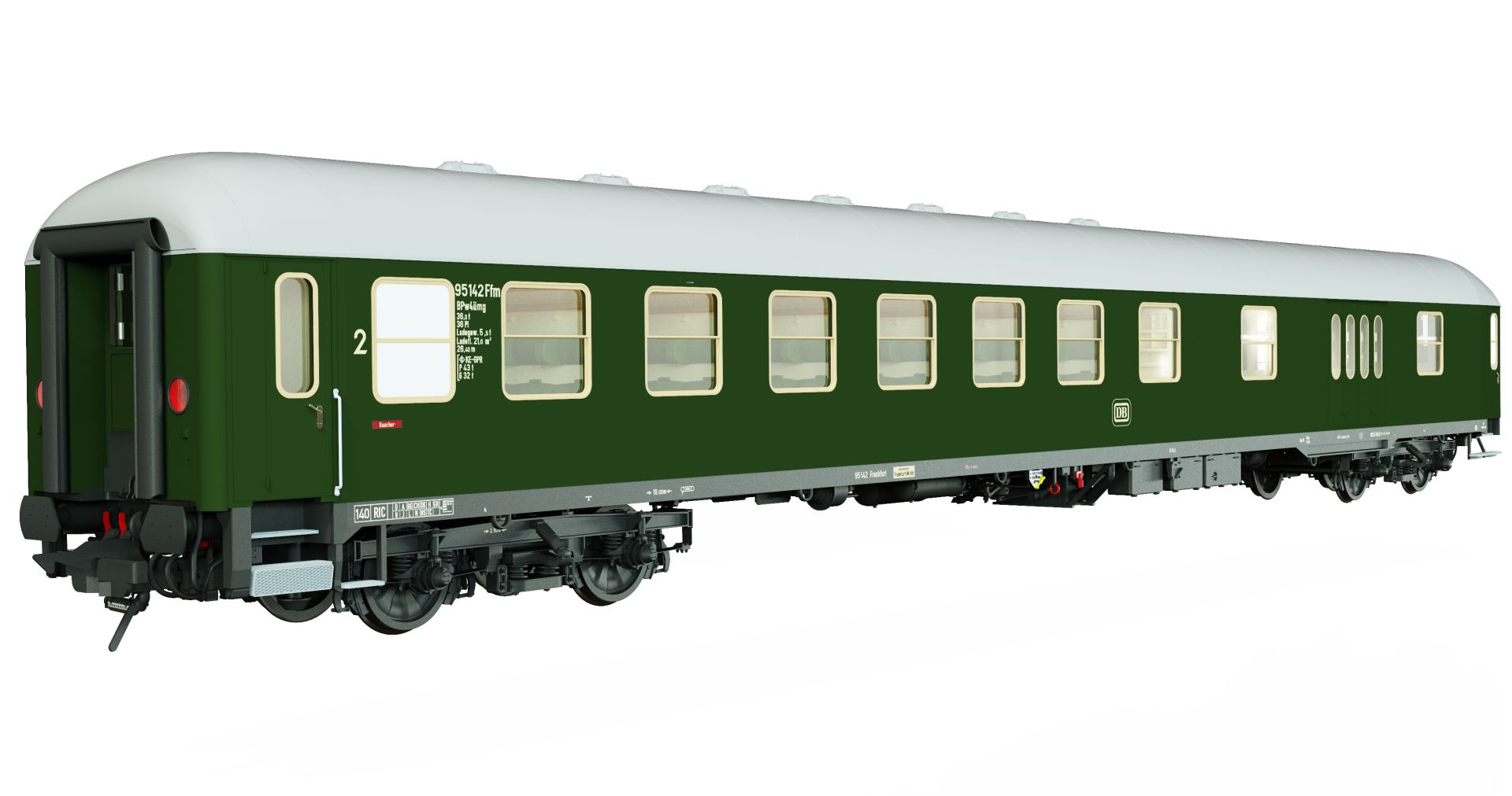 Lenz 41303-02 DB Halbgepäckwagen BDm 272 2. Kl. Ep.4