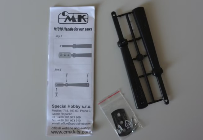 Special Hobby H1010 CMK: Sägeblatt - Halter