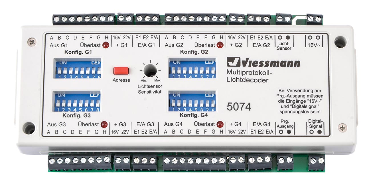 5074 Multiprotokoll-Lichtdecoder