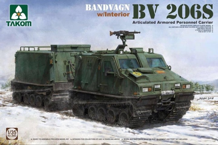 2083 Bandvagn BV 206S w/Interior