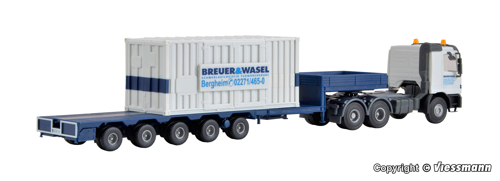 13057 H0 MB ACTROS Begleittransp.