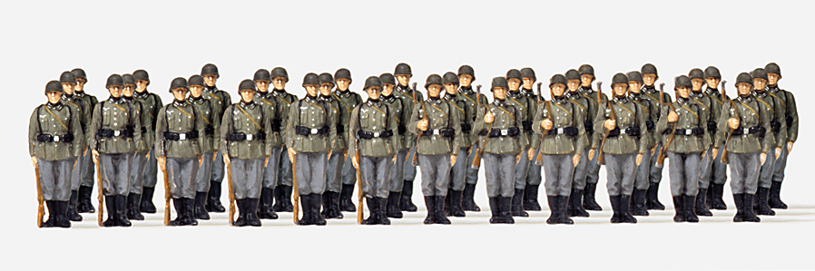 16573 Infanterie angetreten. DR 1939-45