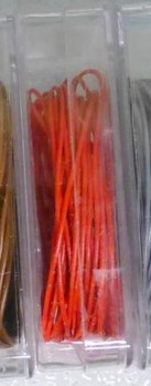 Lux 8958 Kupferlitze rot 0,06 mm² - 3 m