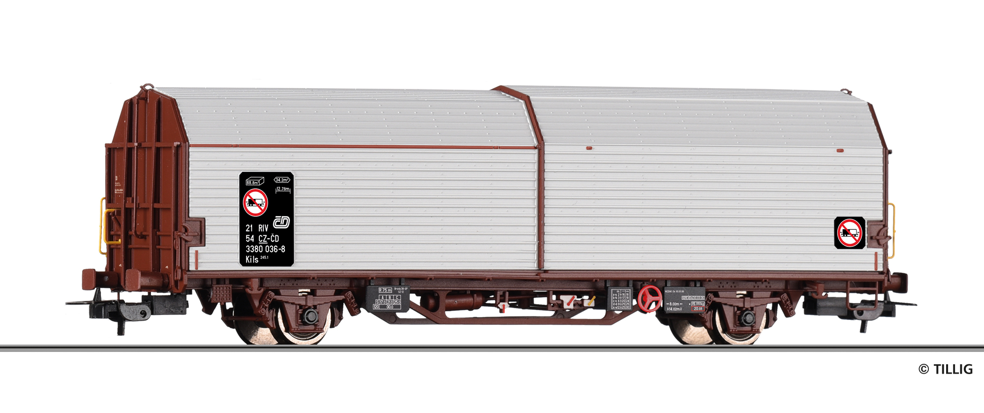 Tillig 77074 Haubenwagen der CD