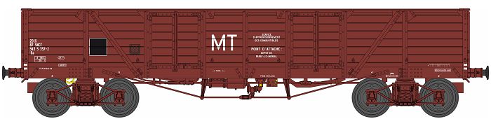 WB-791 SNCF MT offener Güterwagen TP Ep.4