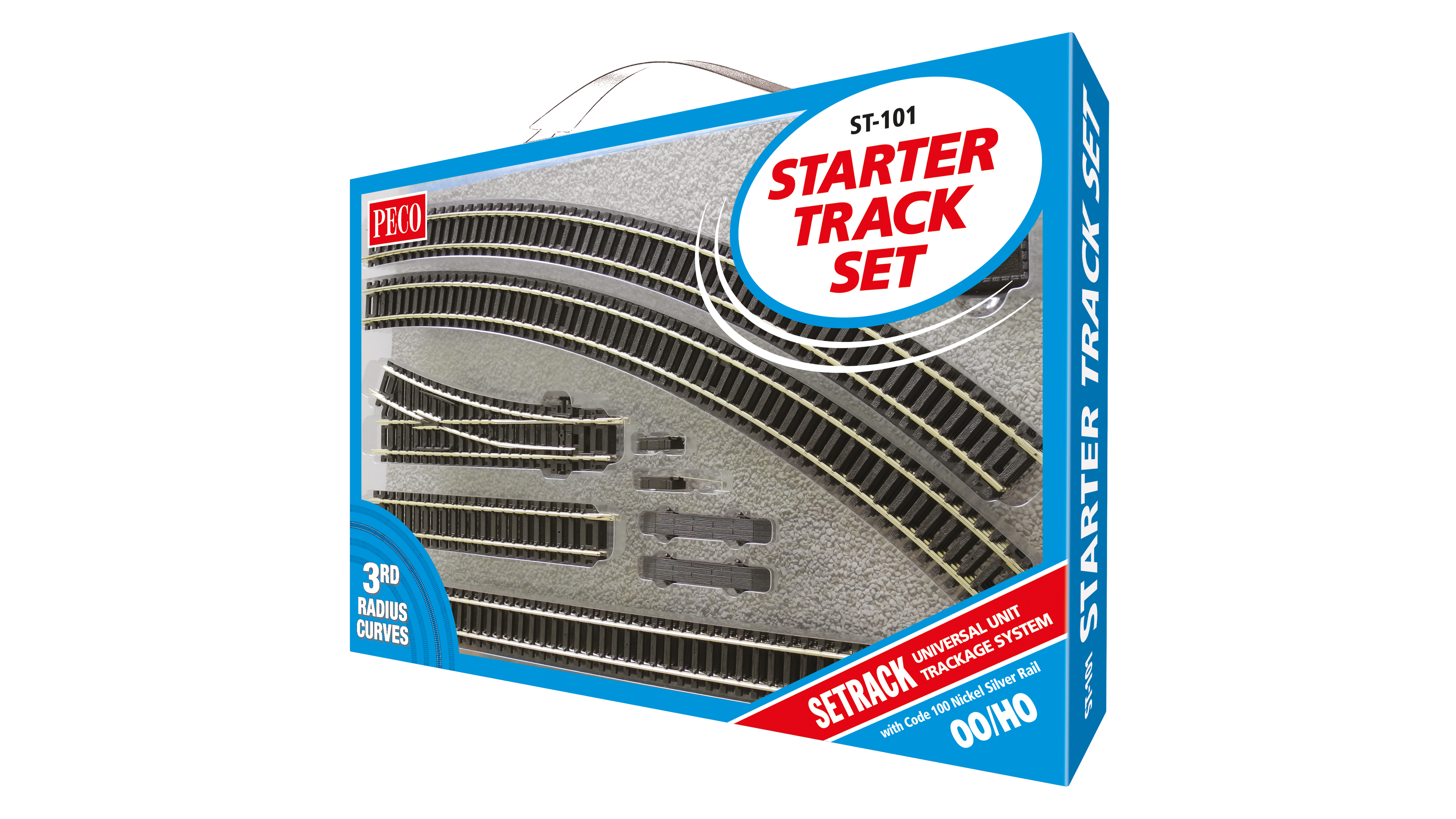 ST101 Startergleis-Set, 3. Radius