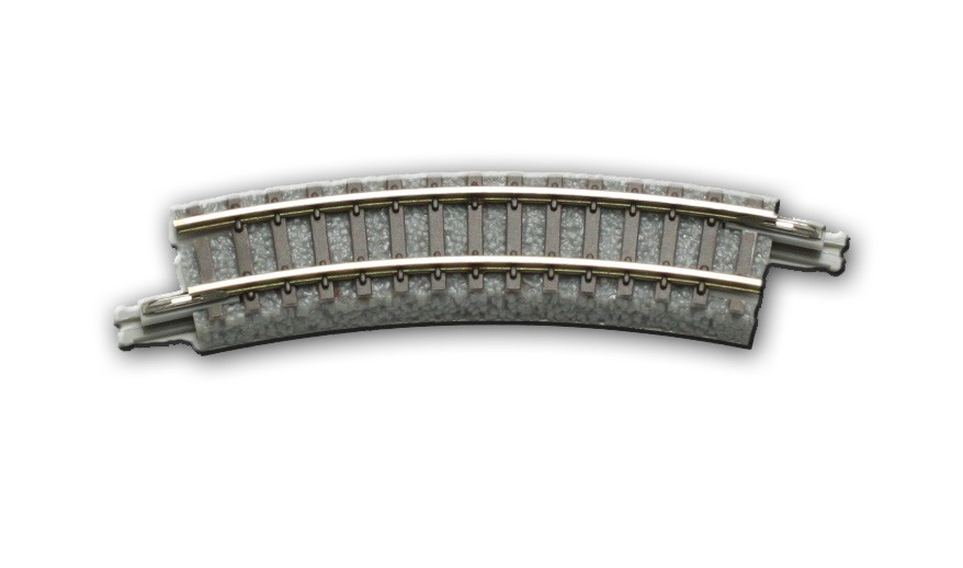 97019 Gleis gebogen R127 26° 2 St.