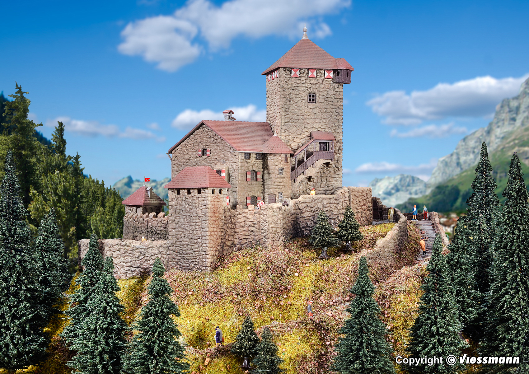 Kibri 37304 Burg Branzoll