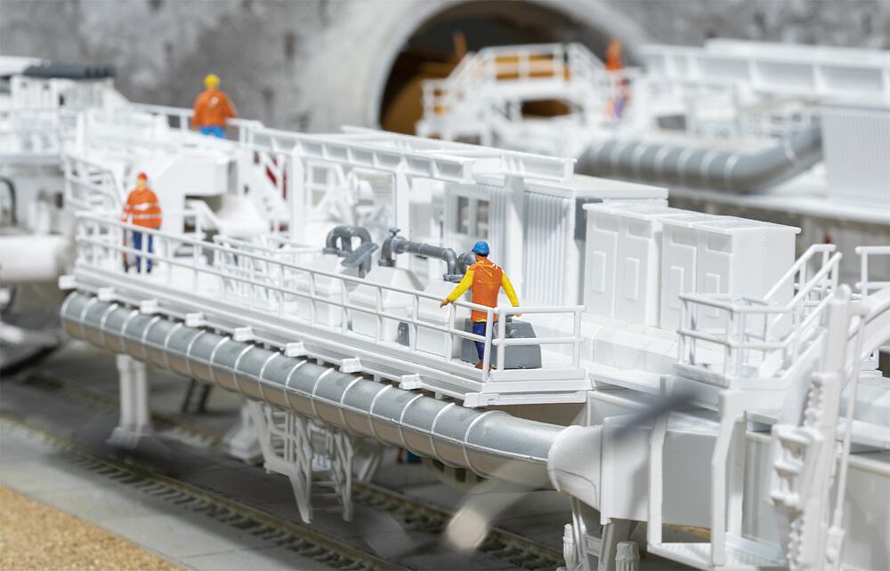 130900 Tunnelbohrmaschine Gripper-TBM