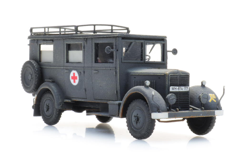 Artitec 6870587 Phänomen Granit 25 H Sanitätskraftwagen