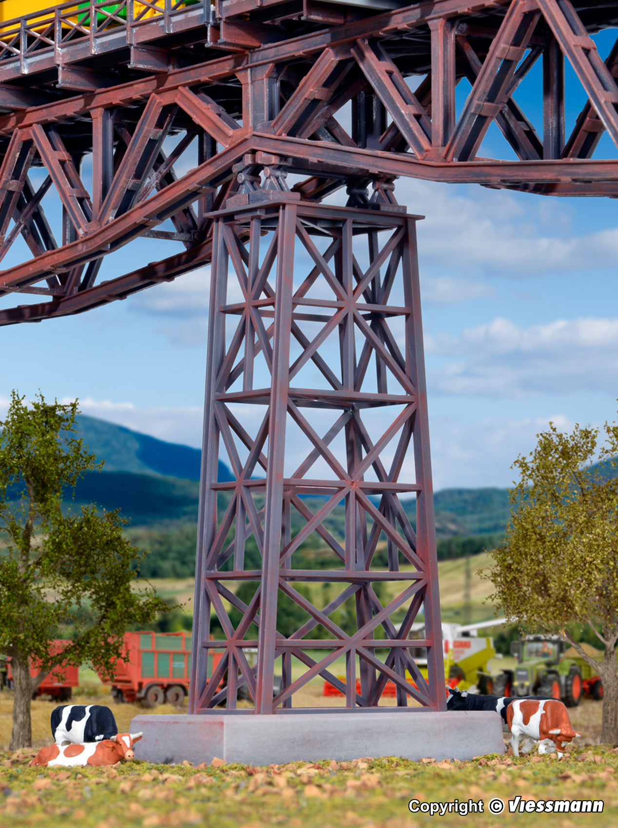 Kibri 39753 Viadukt Stahl Mittelpfeiler