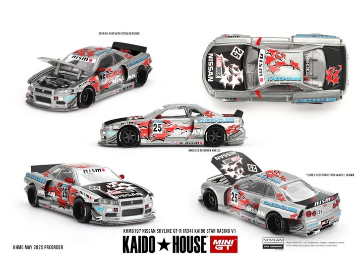 KHMG197 KaidoHouse:NISSAN SKYLINE GT-R (R34) KAI