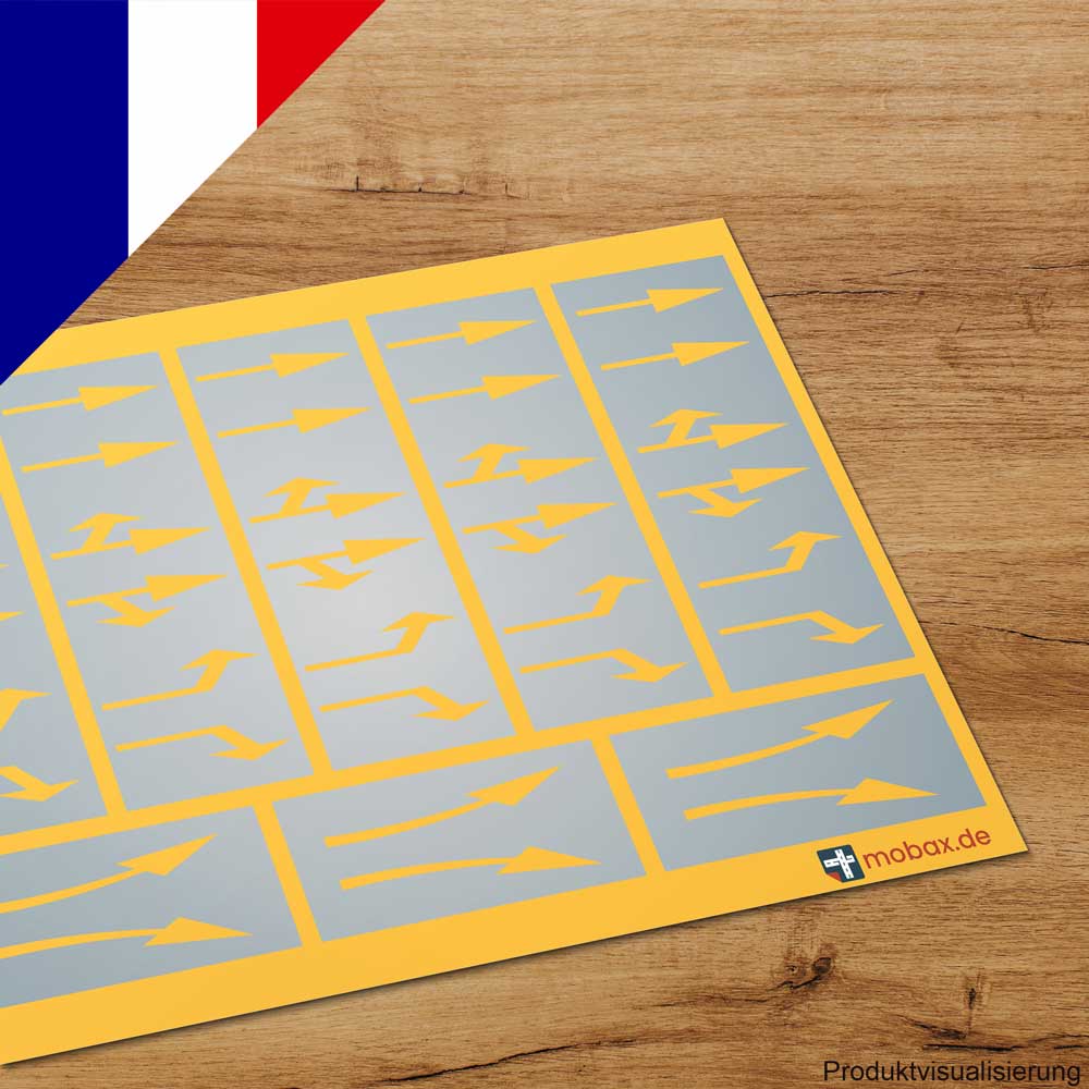Mobax FR-G-01-N Pfeile-Set gelb (FR)