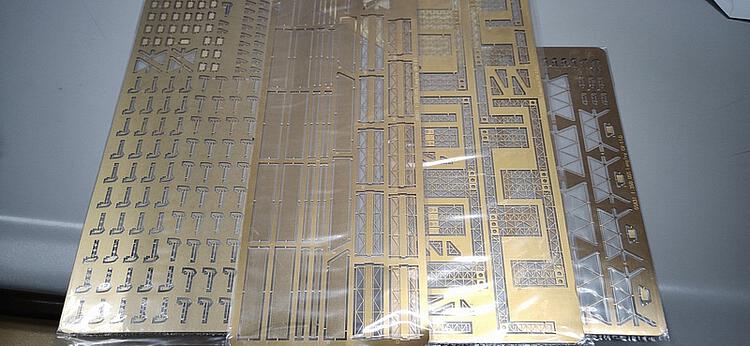 756647 1/350 AV-3 USS Langley, Upgrade Set
