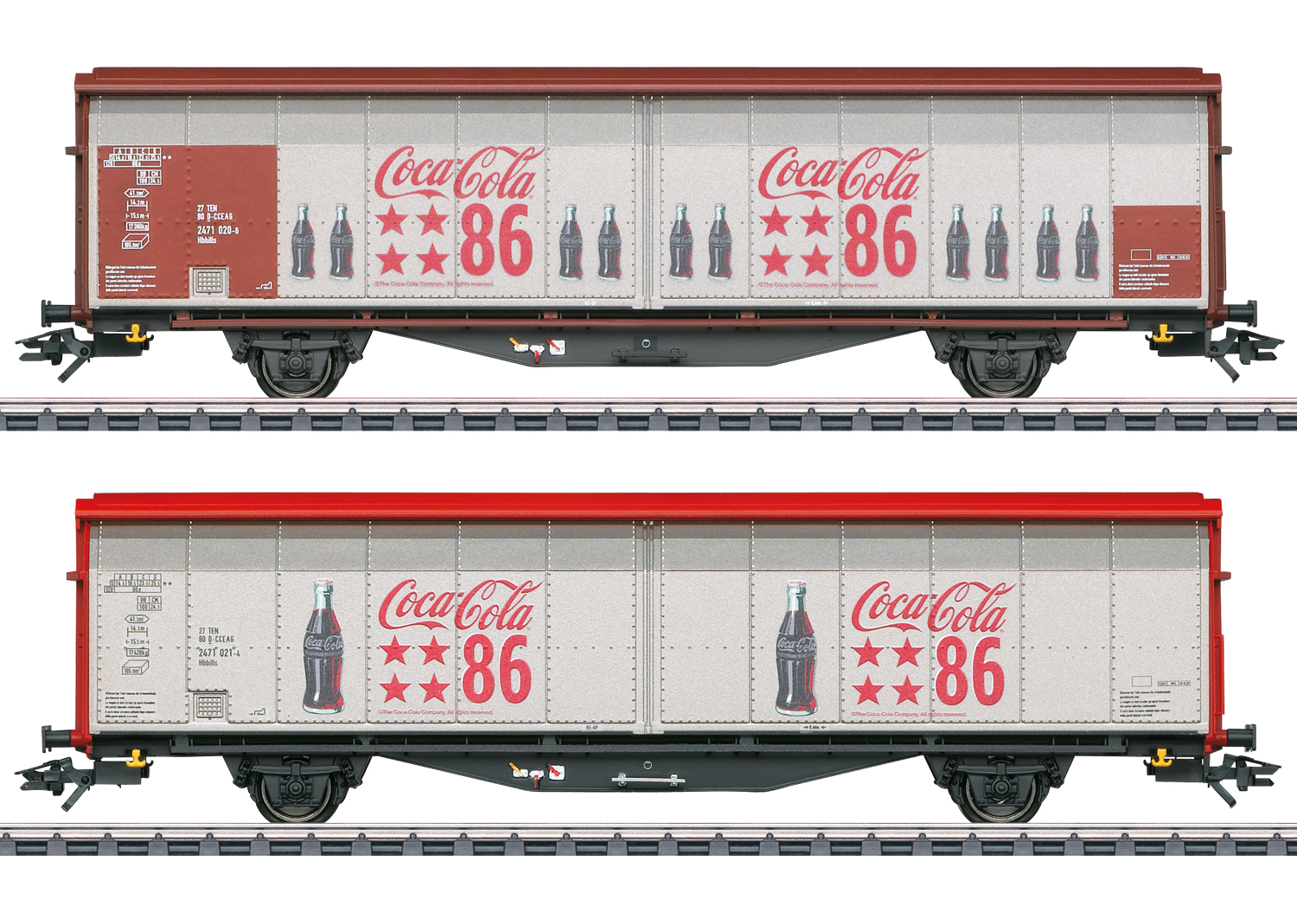 48345 Coca-Cola Schiebewandwagen-Set Ep.6