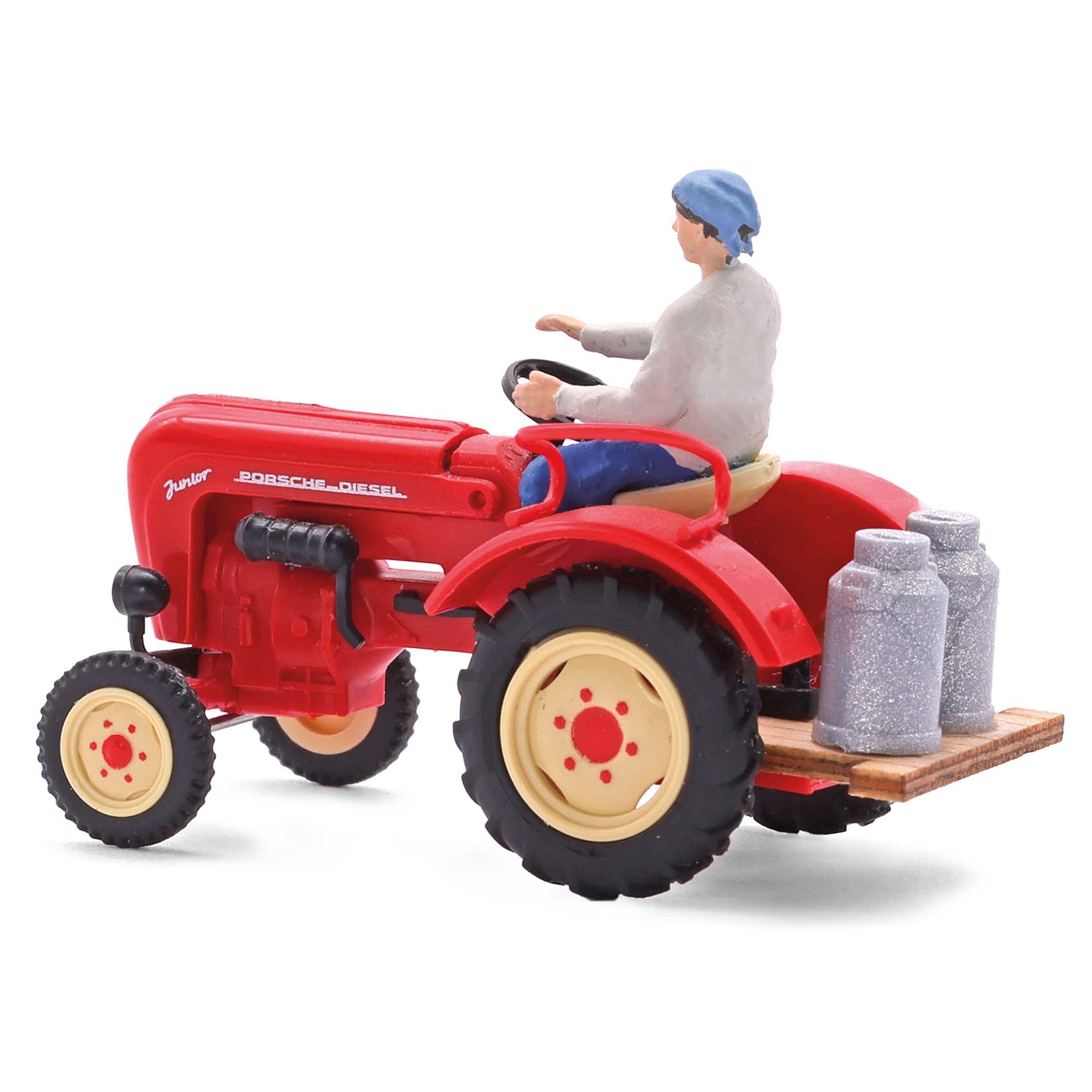 50013 Traktor Porsche m. Bäuerin