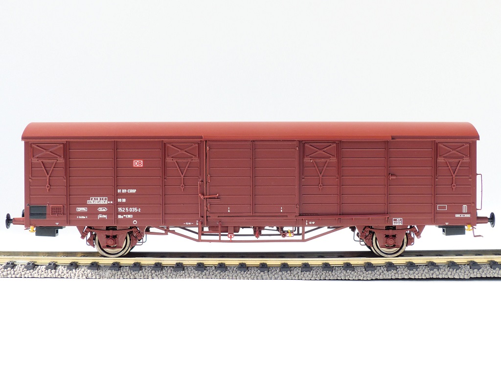 Exact-train 20487 DB gedeckter Güterwagen Gbs Ep.6