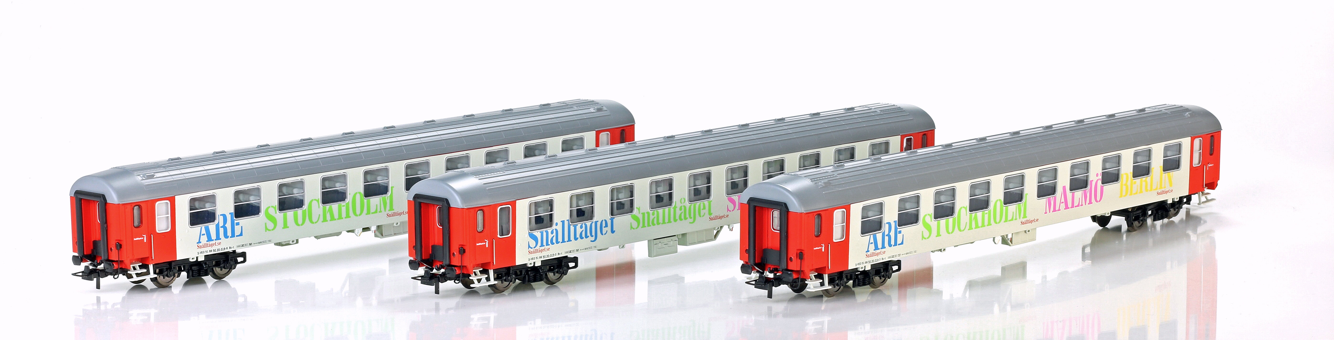 HE13060803 Snälltåget Liegewagen-Set 3-tlg Ep.6