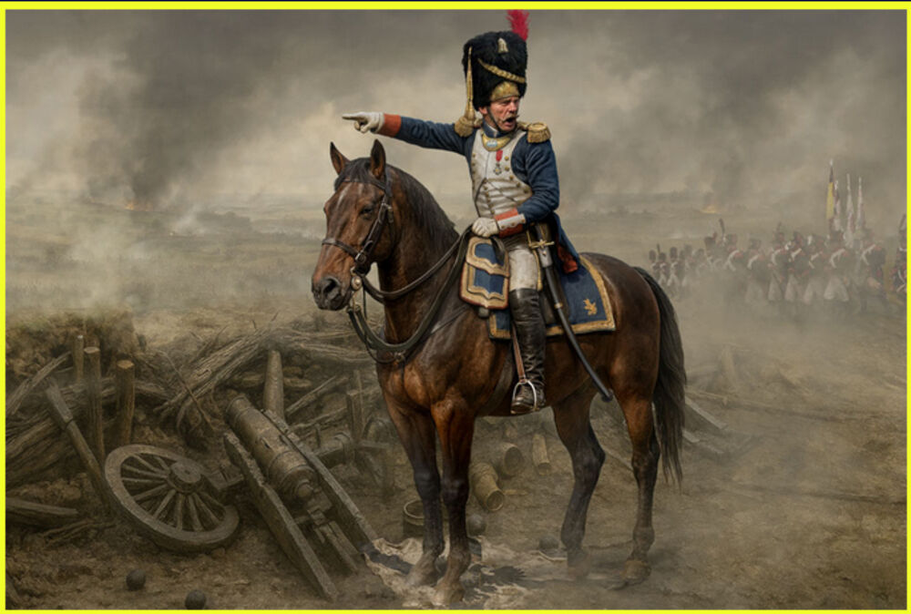 MB32025 Napoleonic Wars Era. Officer
